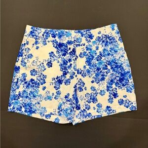 Land'n Sea Blue Floral print shorts